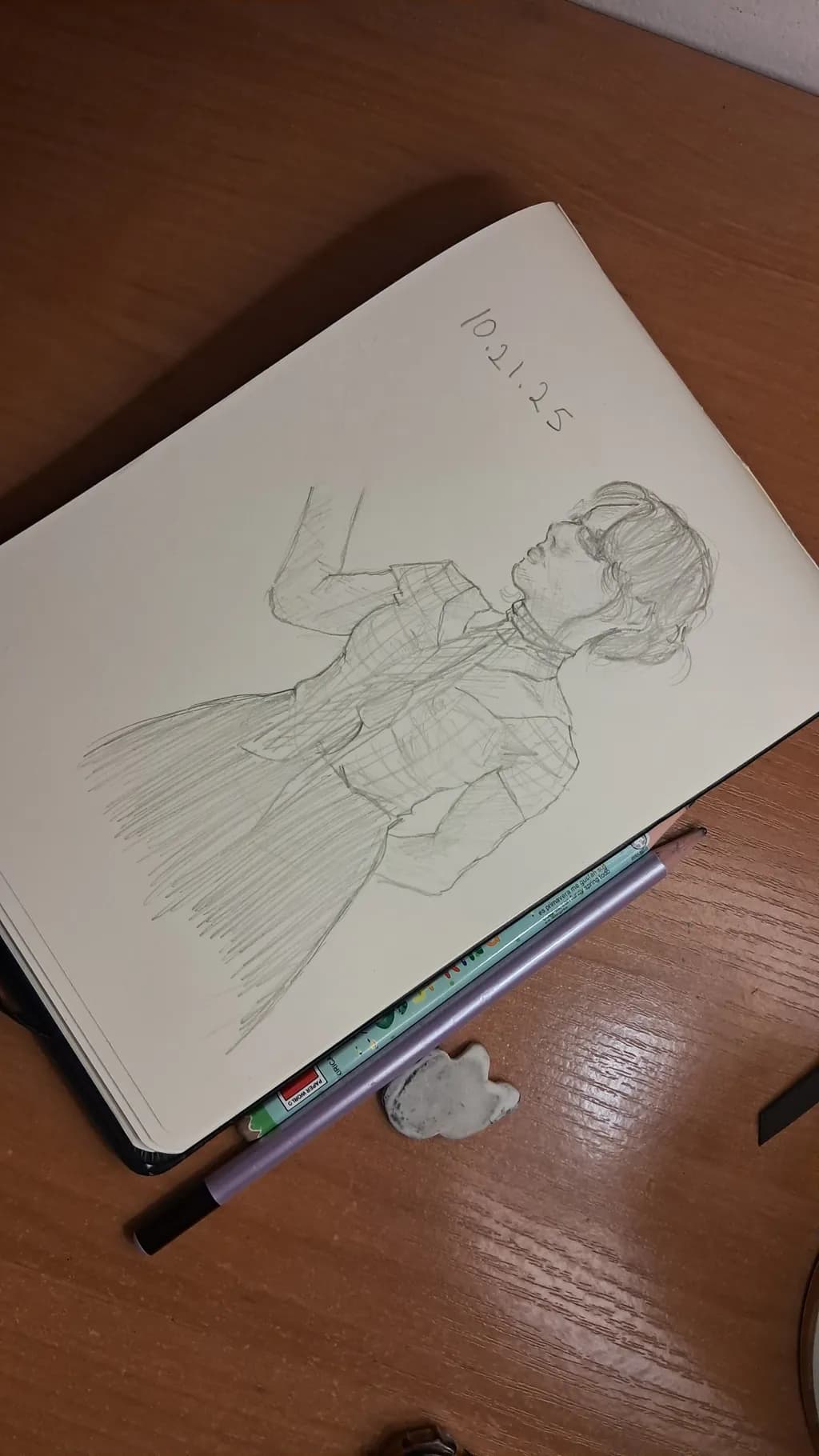 Whispers of Elegance: A Timeless Sketch of Graceful Femininity