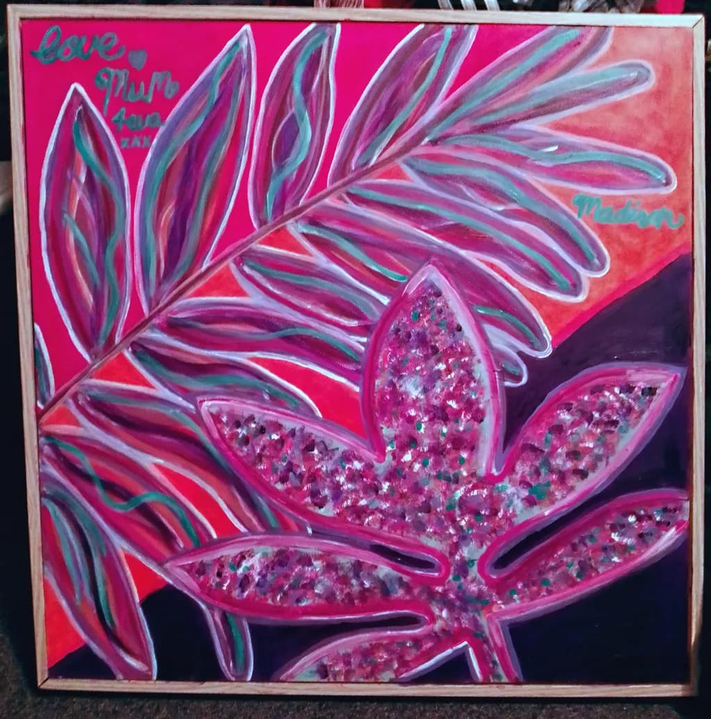 Glitter Leaves