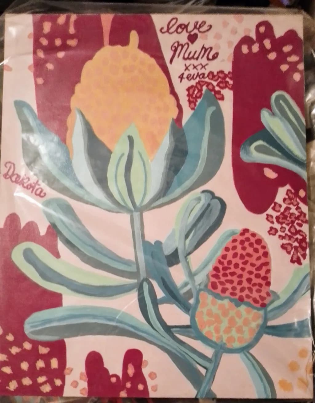 Abstract Floral Harmony