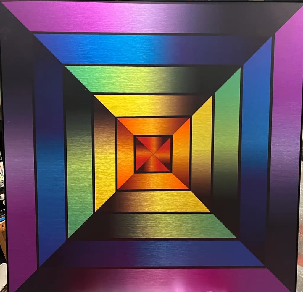 Vibrant Depths: A Journey Through Colorful Geometric Dimensions