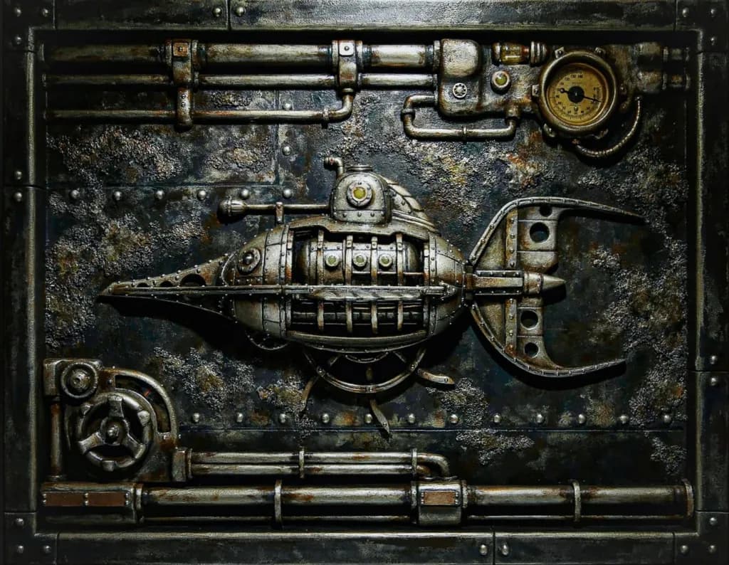 Steampunk Submarine Mechanica