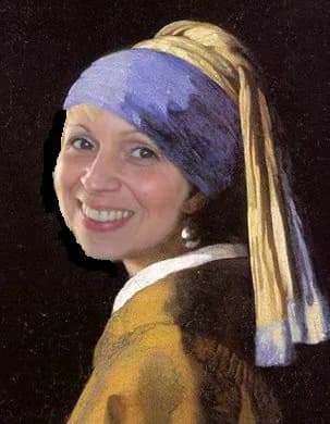 Radiant Smile: A Modern Twist on a Classic Portrait