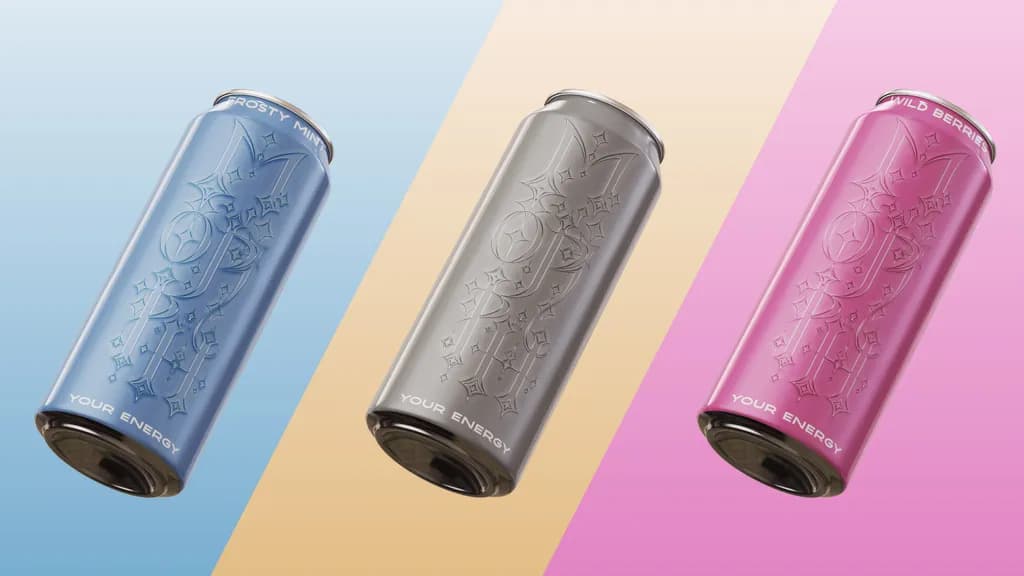 Energizing Elegance: Frosty Mint, Wild Berry, and Silver Spark Cans Collection