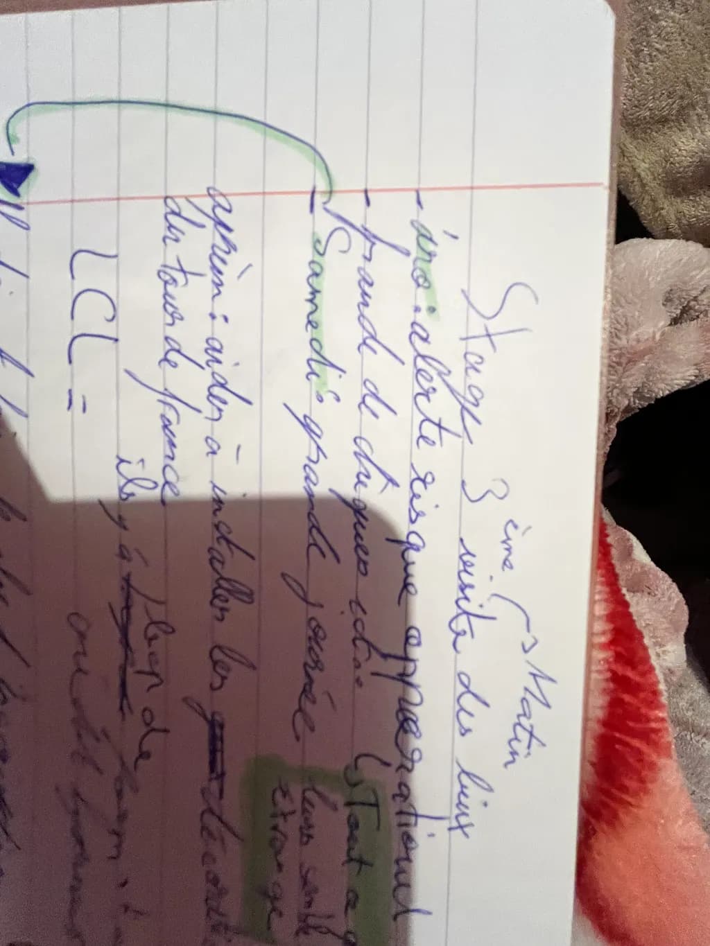 Colorful Handwritten Notes