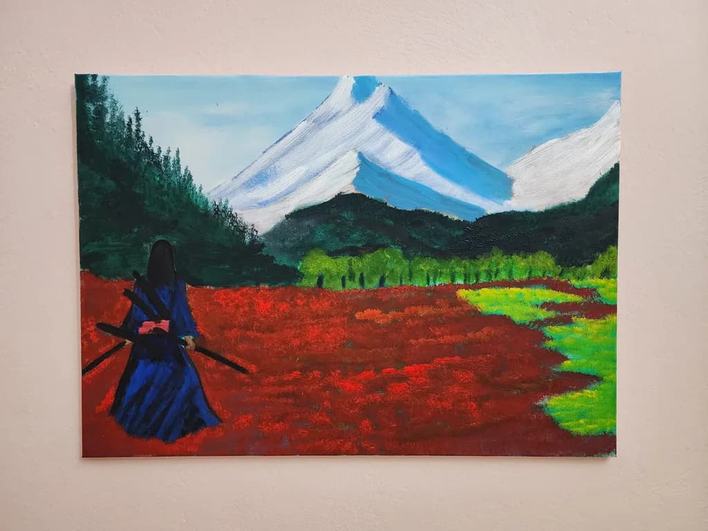 Whispers of the Samurai: A Journey Through Vibrant Landscapes