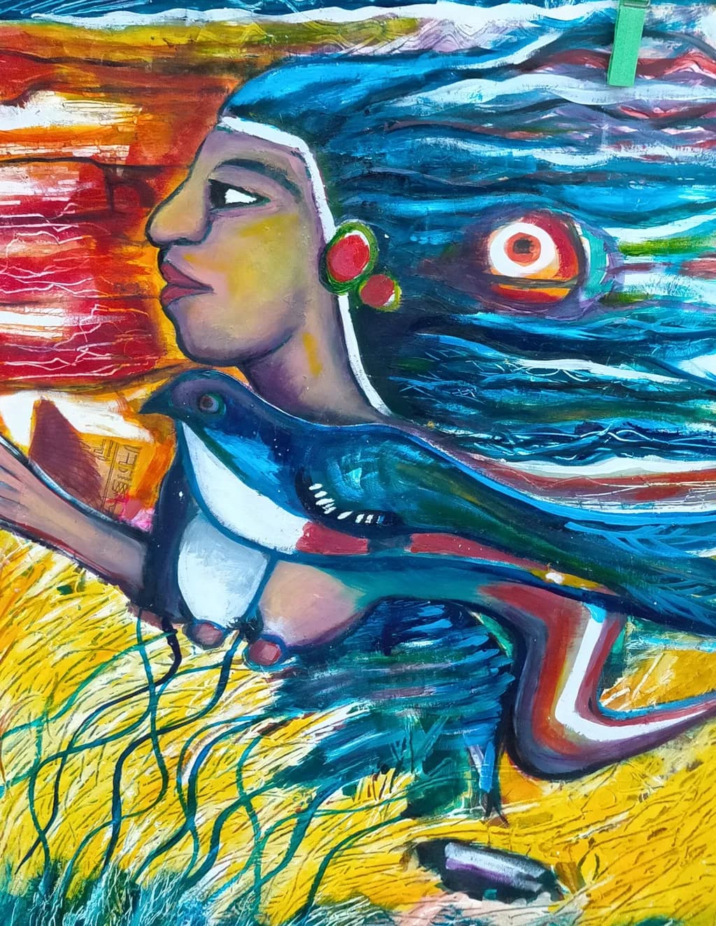Whispers of the Wind: A Journey Through Color and Spirit