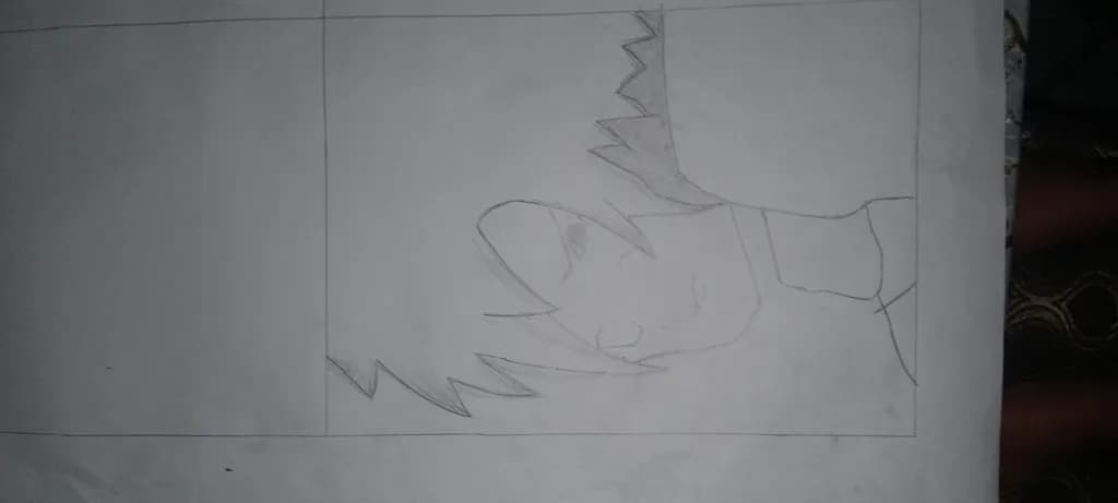 Whispers of a Hero: A Captivating Sketch of Determination and Strength