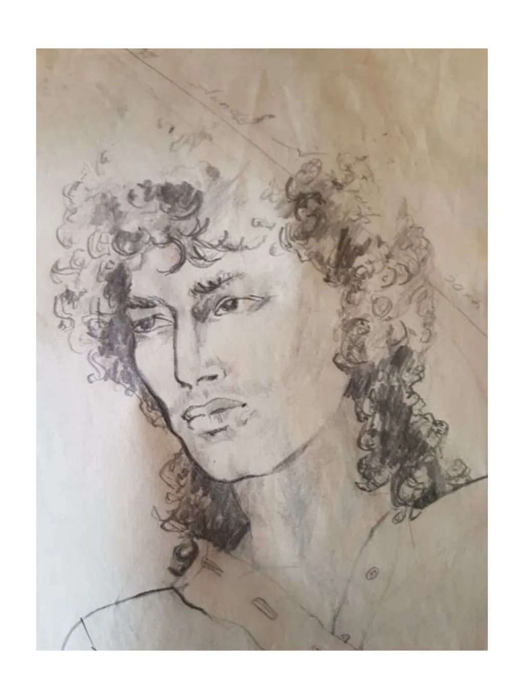 Curly Portrait