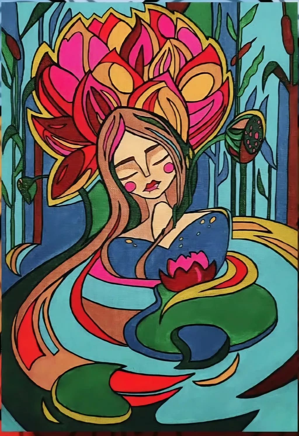 Whispers of the Lotus: A Serene Embrace of Nature and Spirit