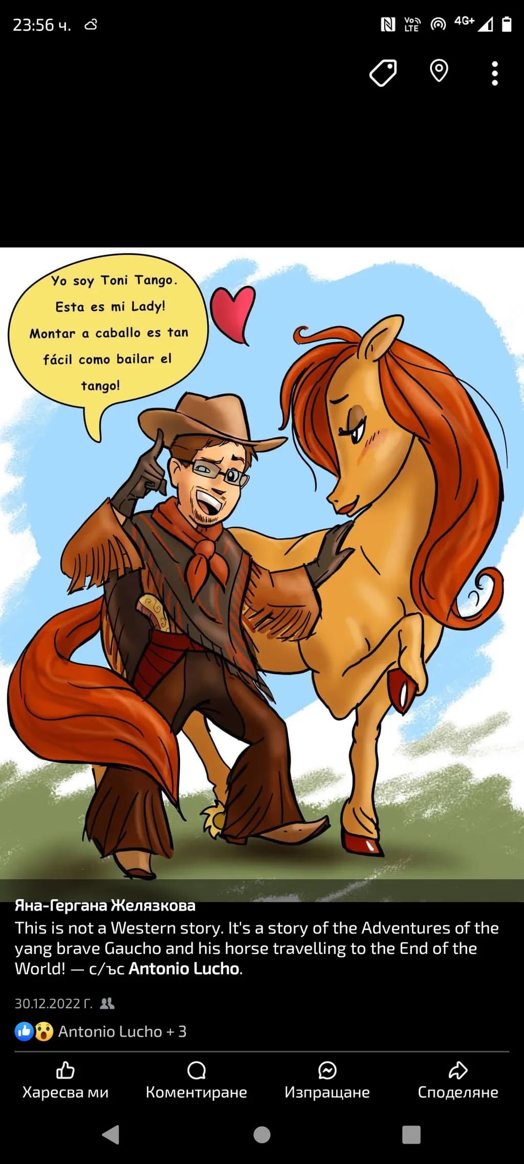 Tango Adventures: A Brave Gaucho and His Horse Journey to the End of the World
