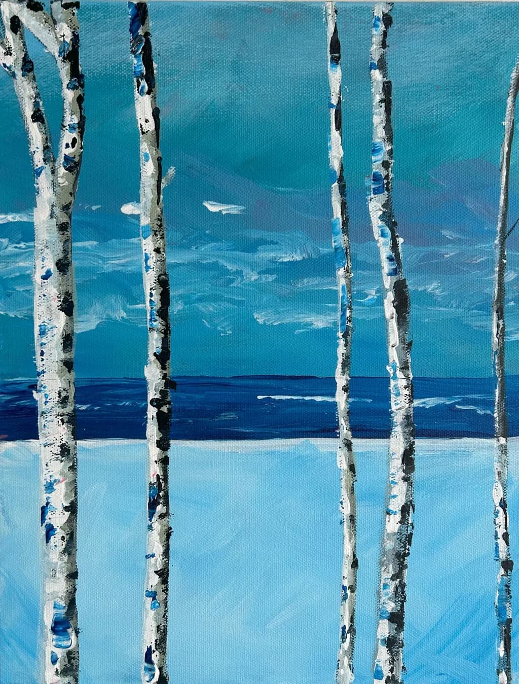 Winter Birches