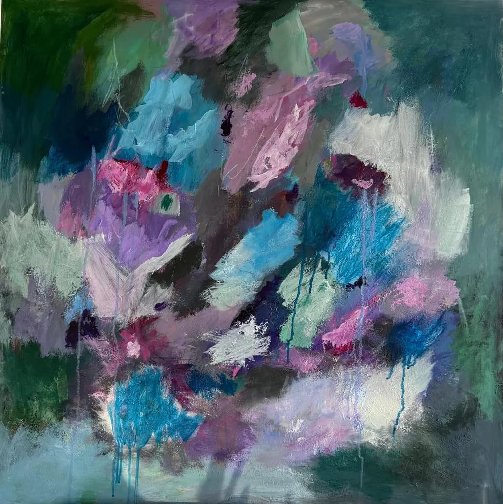 Abstract Floral Harmony