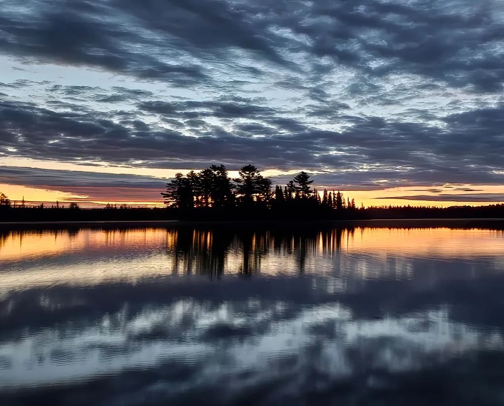 Dawn's Dark Reflection