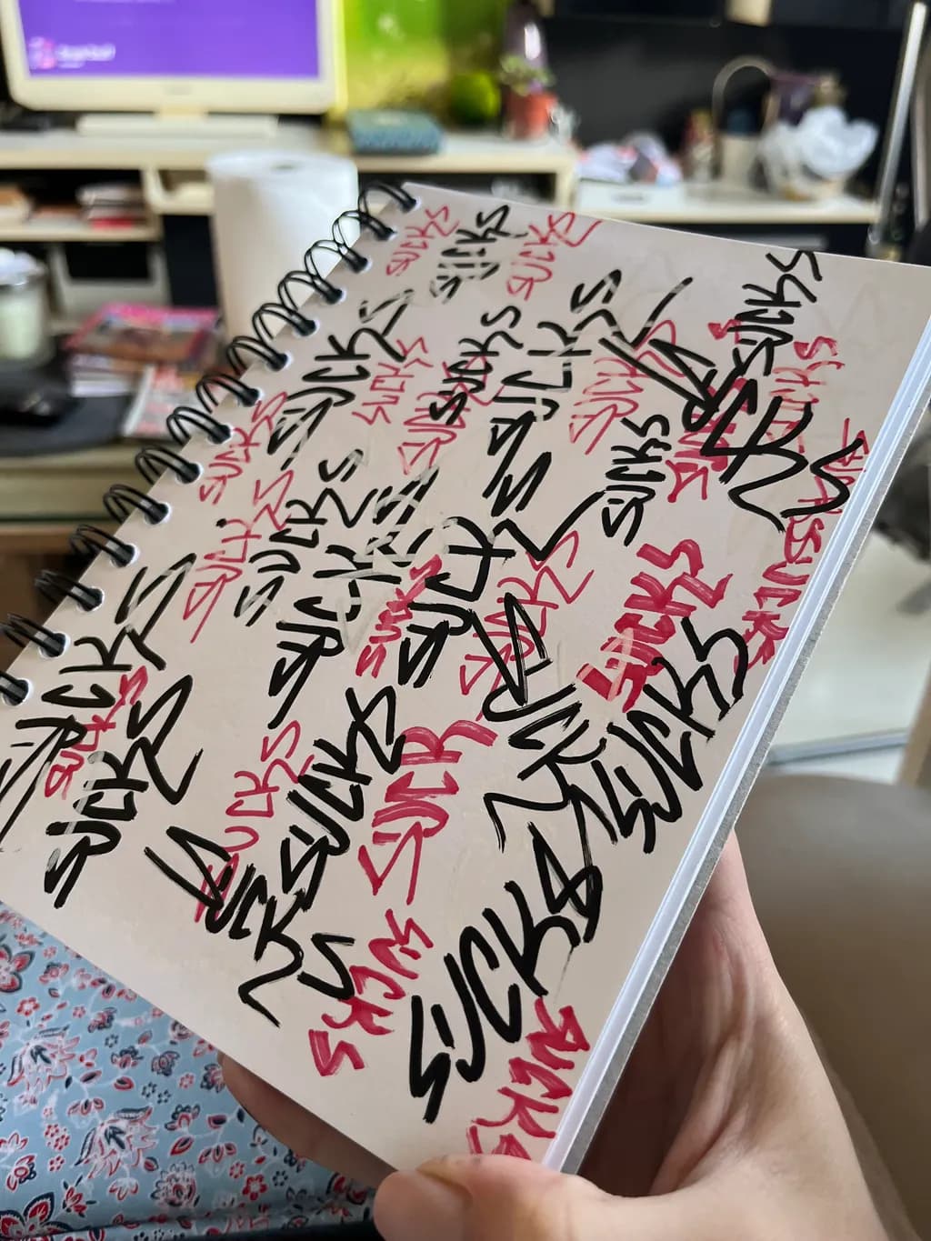 Bold Expressions: A Graffiti-Inspired Notebook of Artistic Freedom