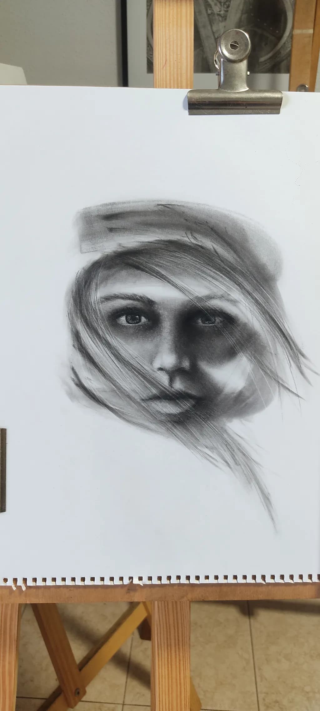 Whispers of Emotion: A Monochrome Portrait in Motion
