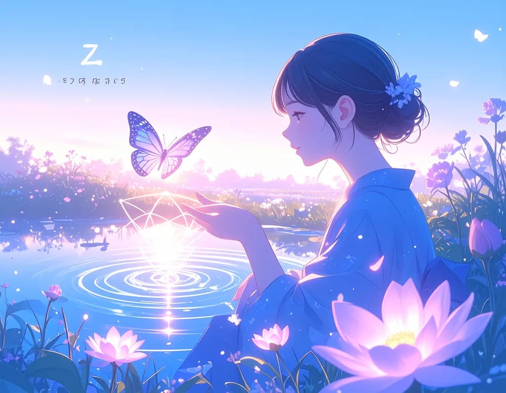 Whispers of Serenity: A Dreamlike Encounter with Nature's Beauty