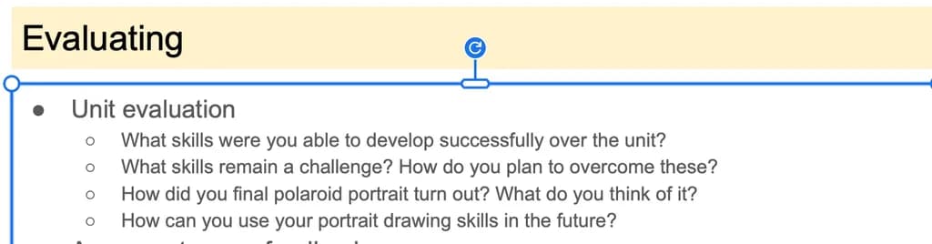 Portraits of Progress: Evaluating Skills and Overcoming Challenges in Artistic Expression