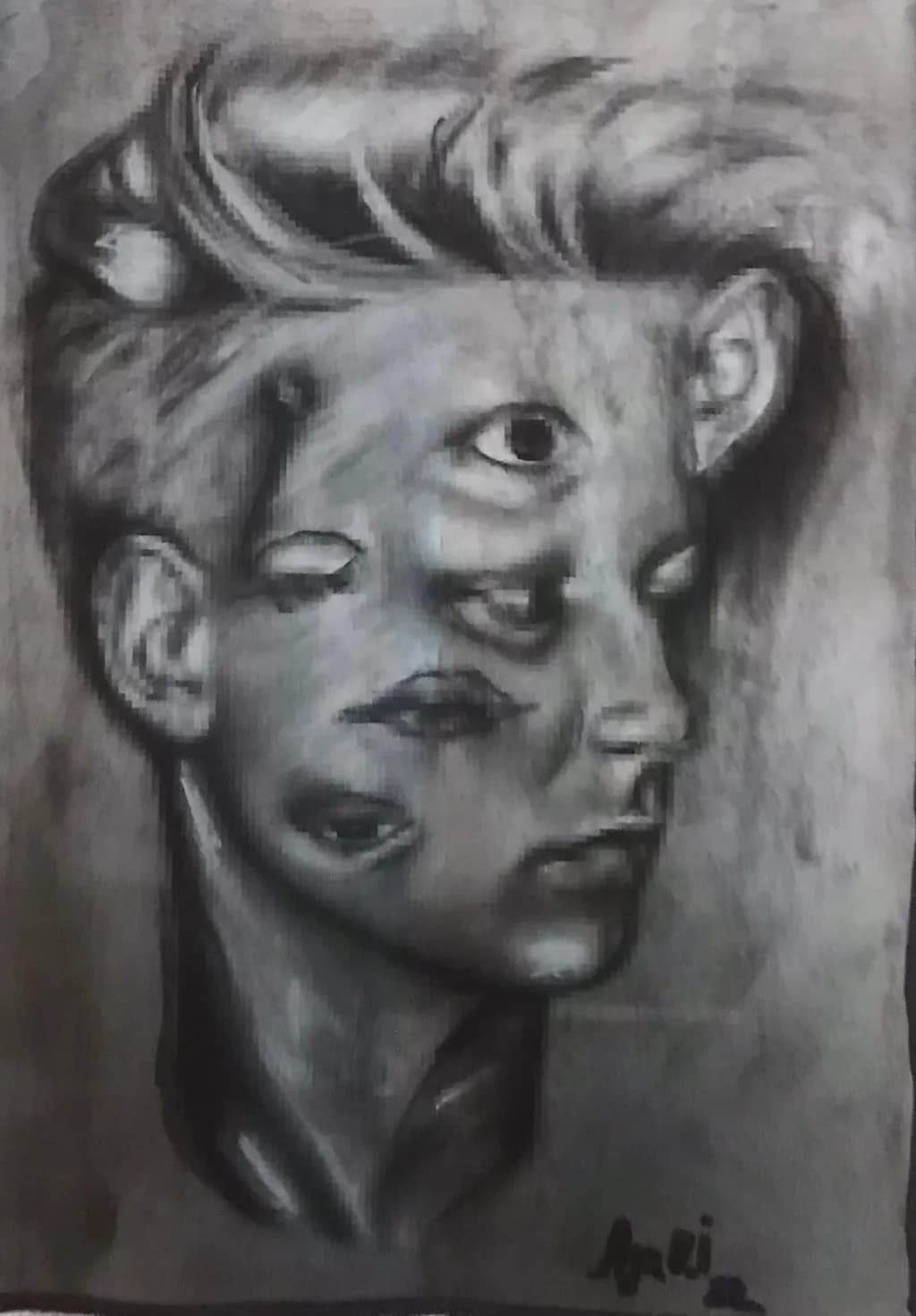 Fragmented Visions: A Surreal Exploration of Identity and Perception