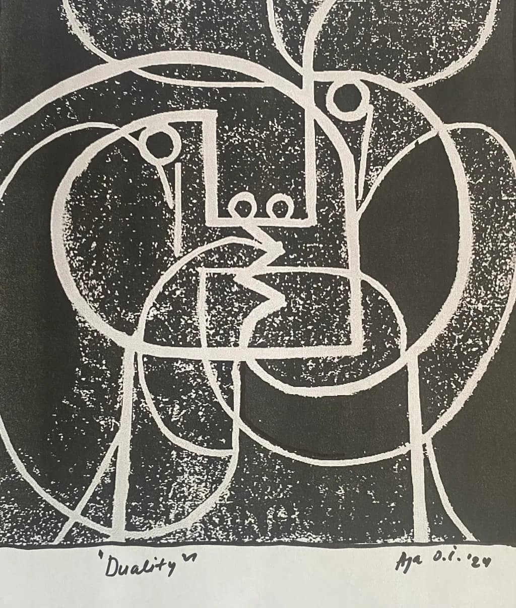 Intertwined Realities: A Journey Through Duality in Abstract Form