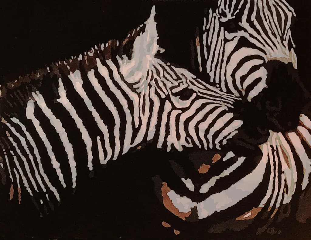 zebras' love