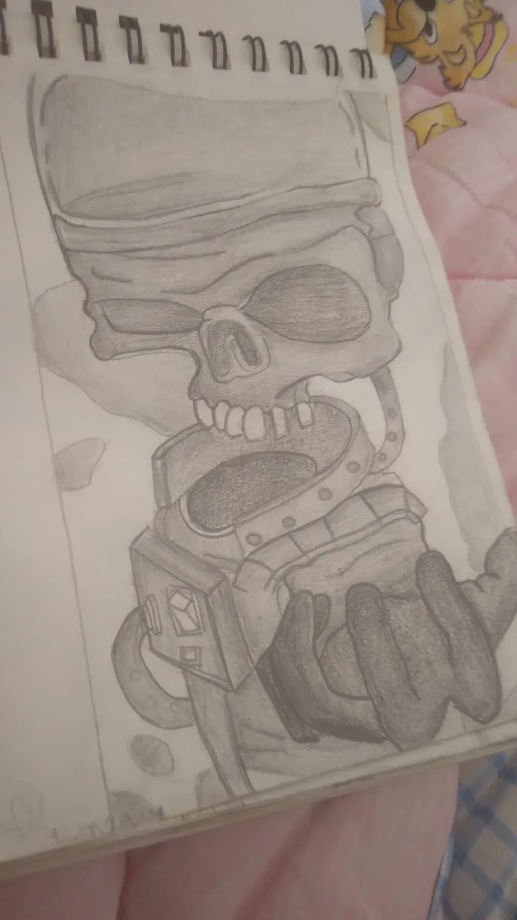 Ethereal Embrace: The Skull's Grasp of Shadows and Secrets