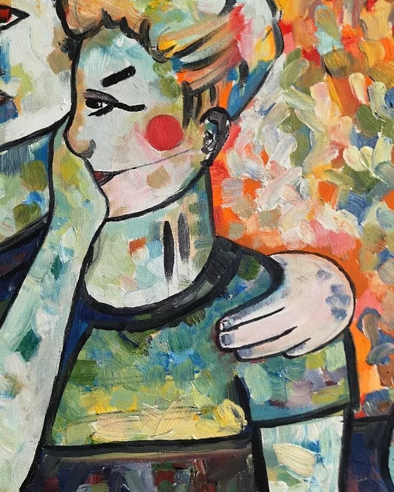 Whispers of Color: Embracing Identity Through Abstract Expressionism