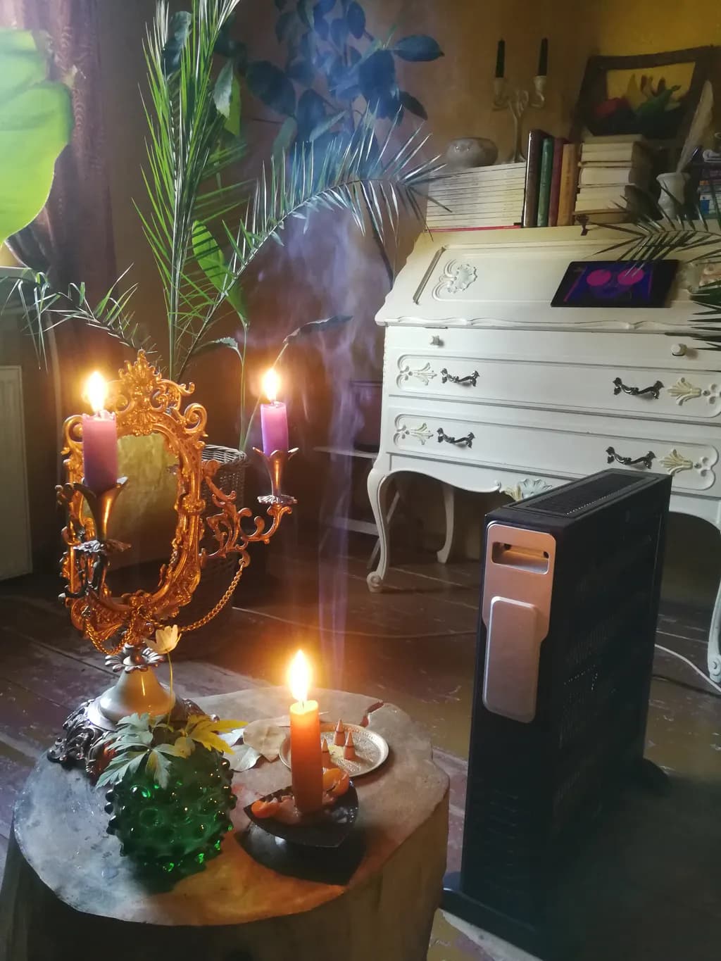 Whispers of Warmth: A Cozy Sanctuary of Light and Reflection