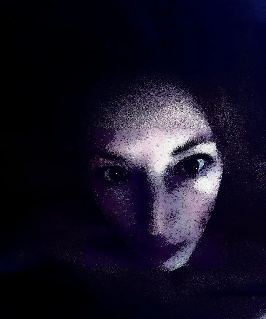 Whispers in the Dark: A Portrait of Introspection and Mystery