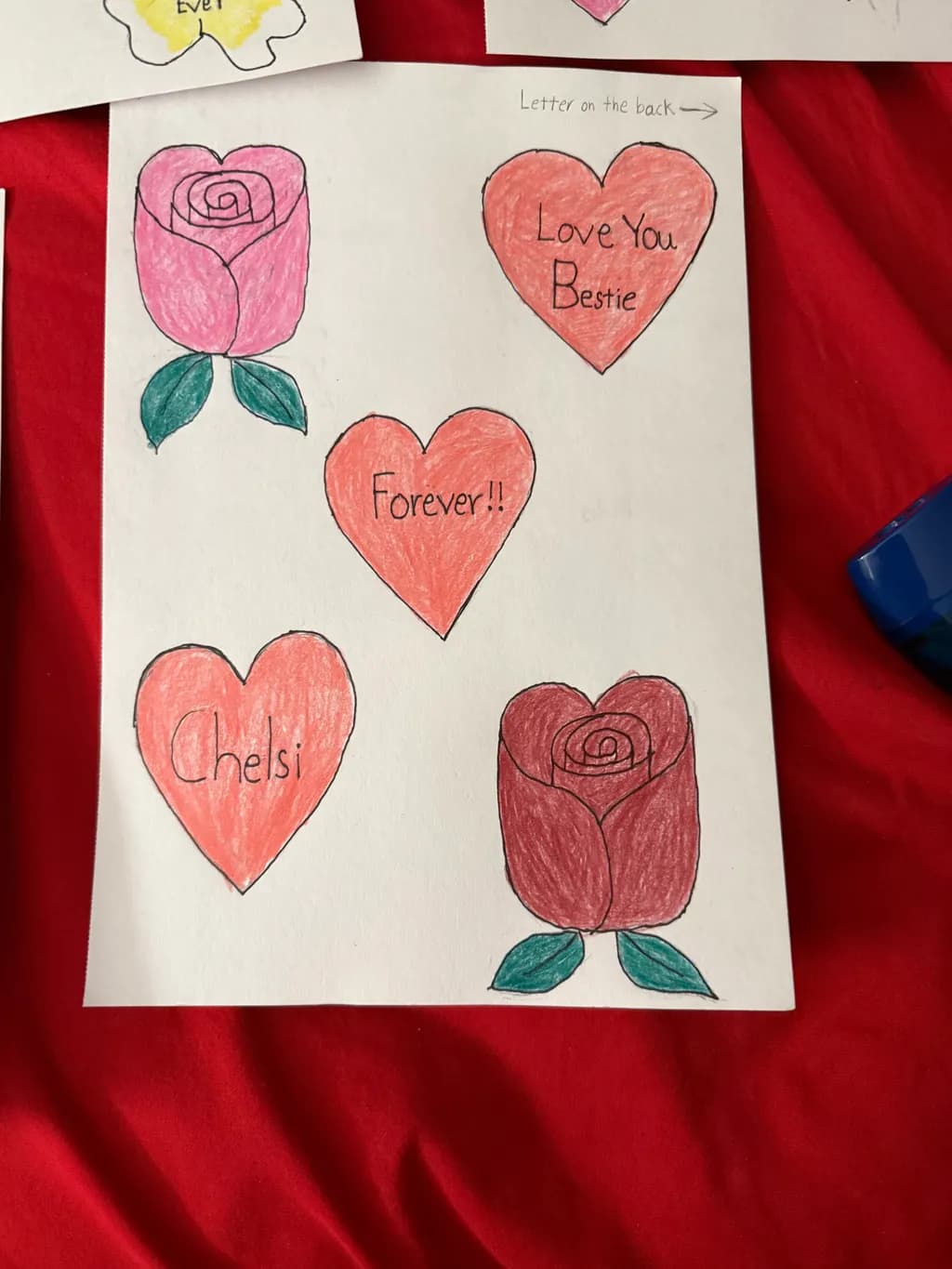 Heartfelt Expressions: A Colorful Tribute to Friendship and Love
