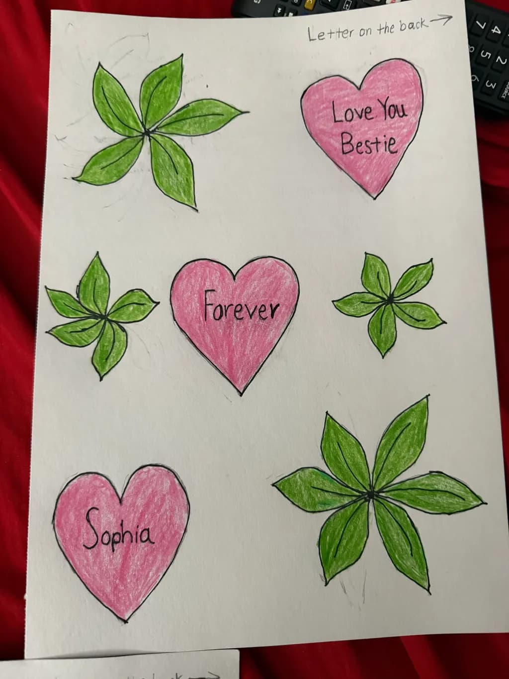 Hearts and Leaves: A Colorful Celebration of Friendship and Love