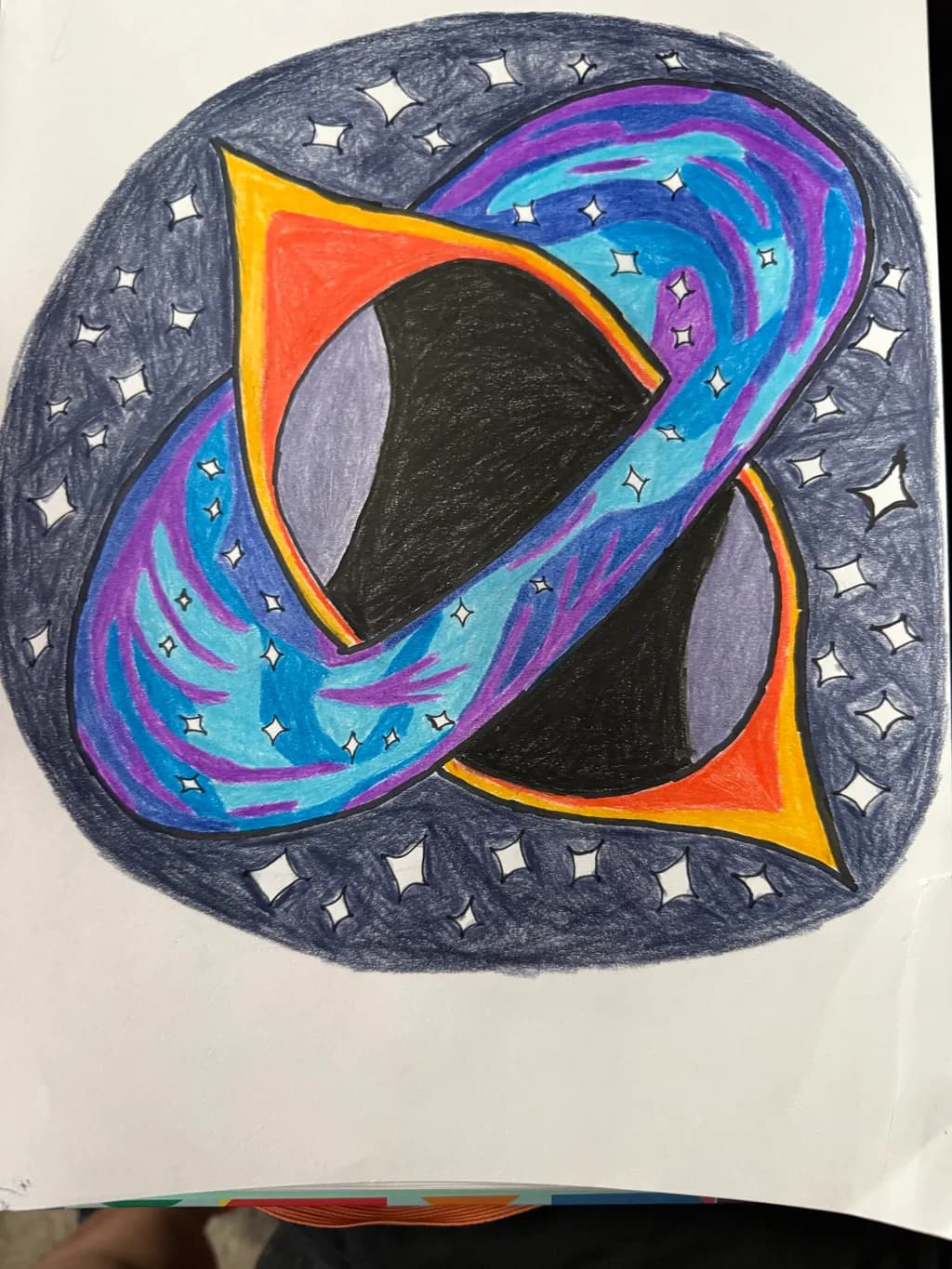 Cosmic Whirl: A Journey Through the Vibrant Universe of Color and Light
