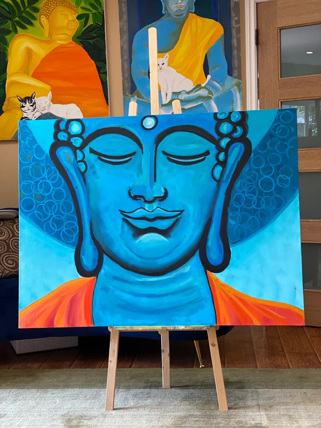 Blue Buddha Serenity