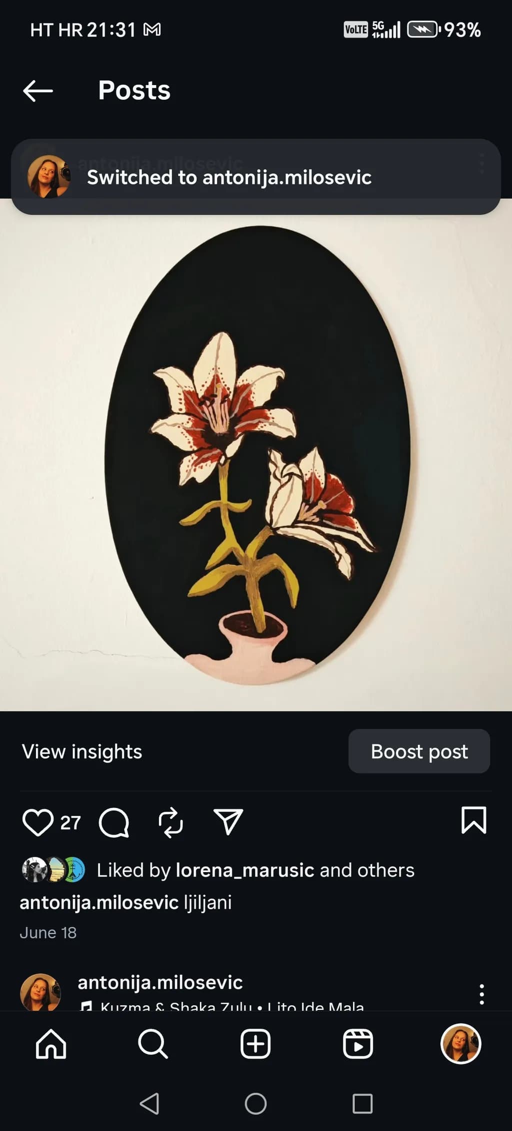 Whispers of Elegance: A Botanical Dance in Bloom