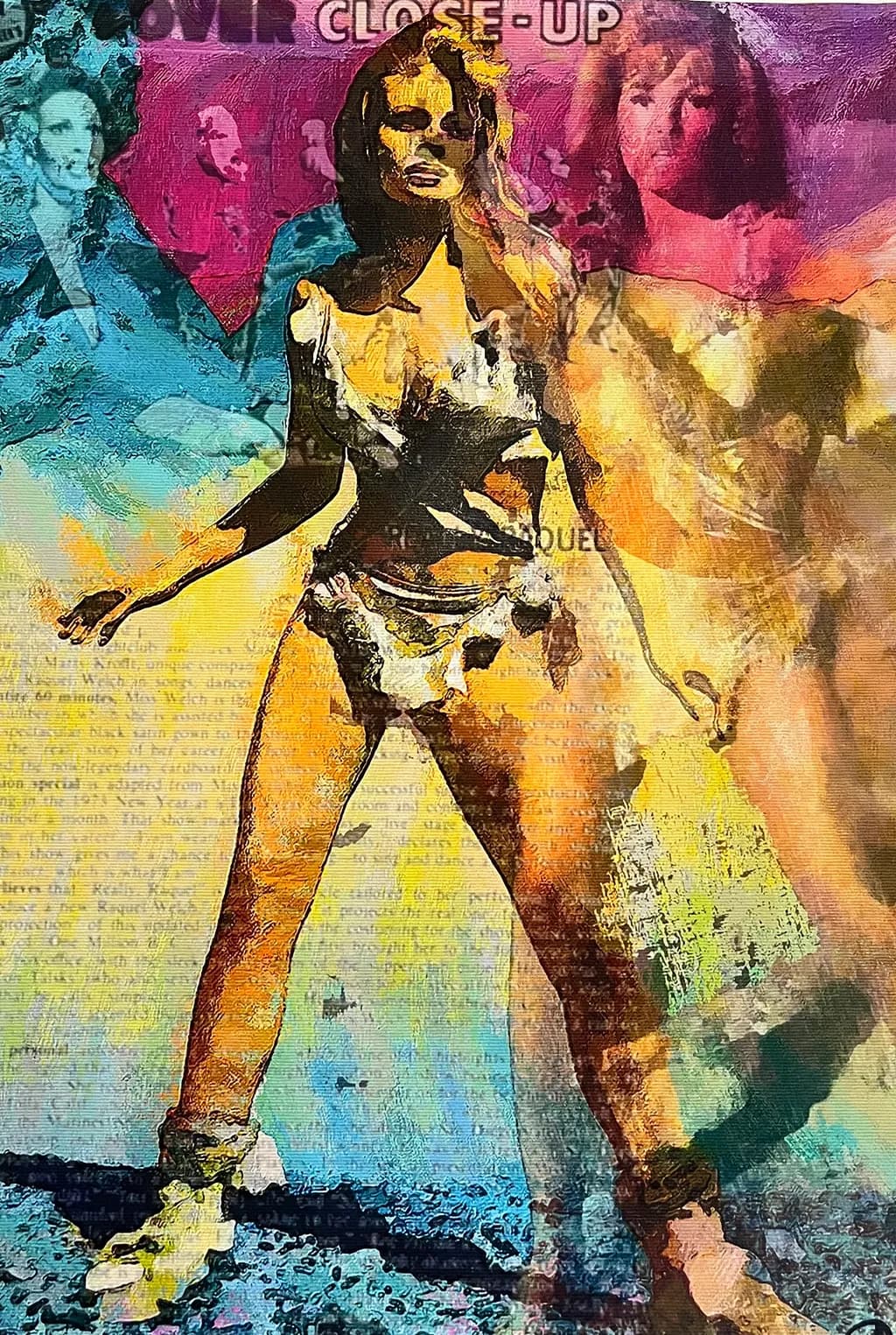 Vibrant Echoes: A Dance of Color and Memory