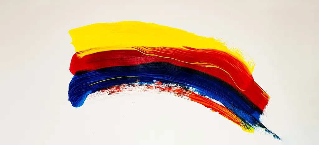 Primary Colors Burst