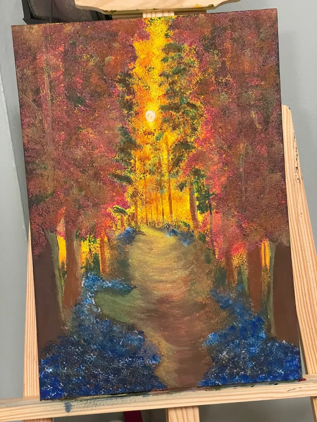 Whispers of Autumn: A Golden Path Through the Enchanted Forest