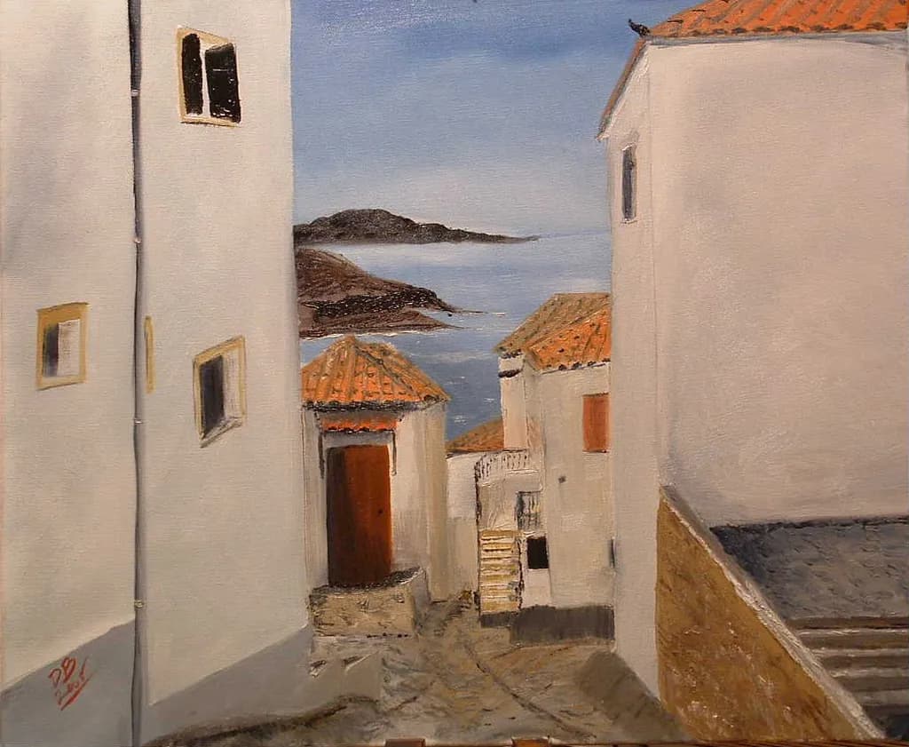 Serene Coastal Pathways: A Journey Through Whitewashed Architecture and Scenic Landscapes