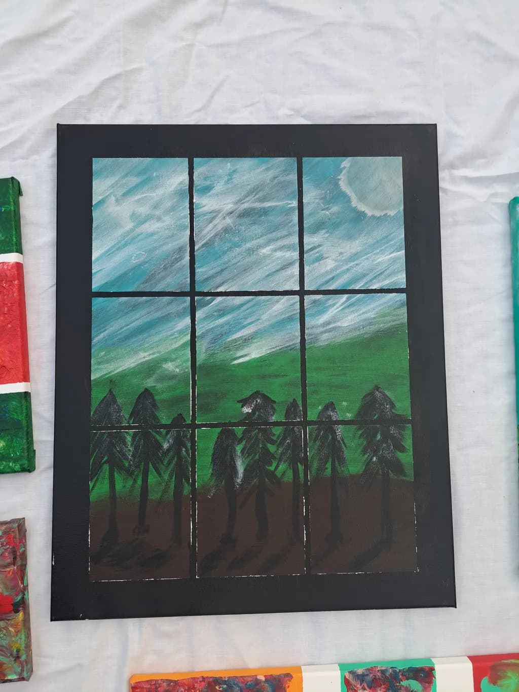 Whispers of Nature: A Window to the Forest's Embrace