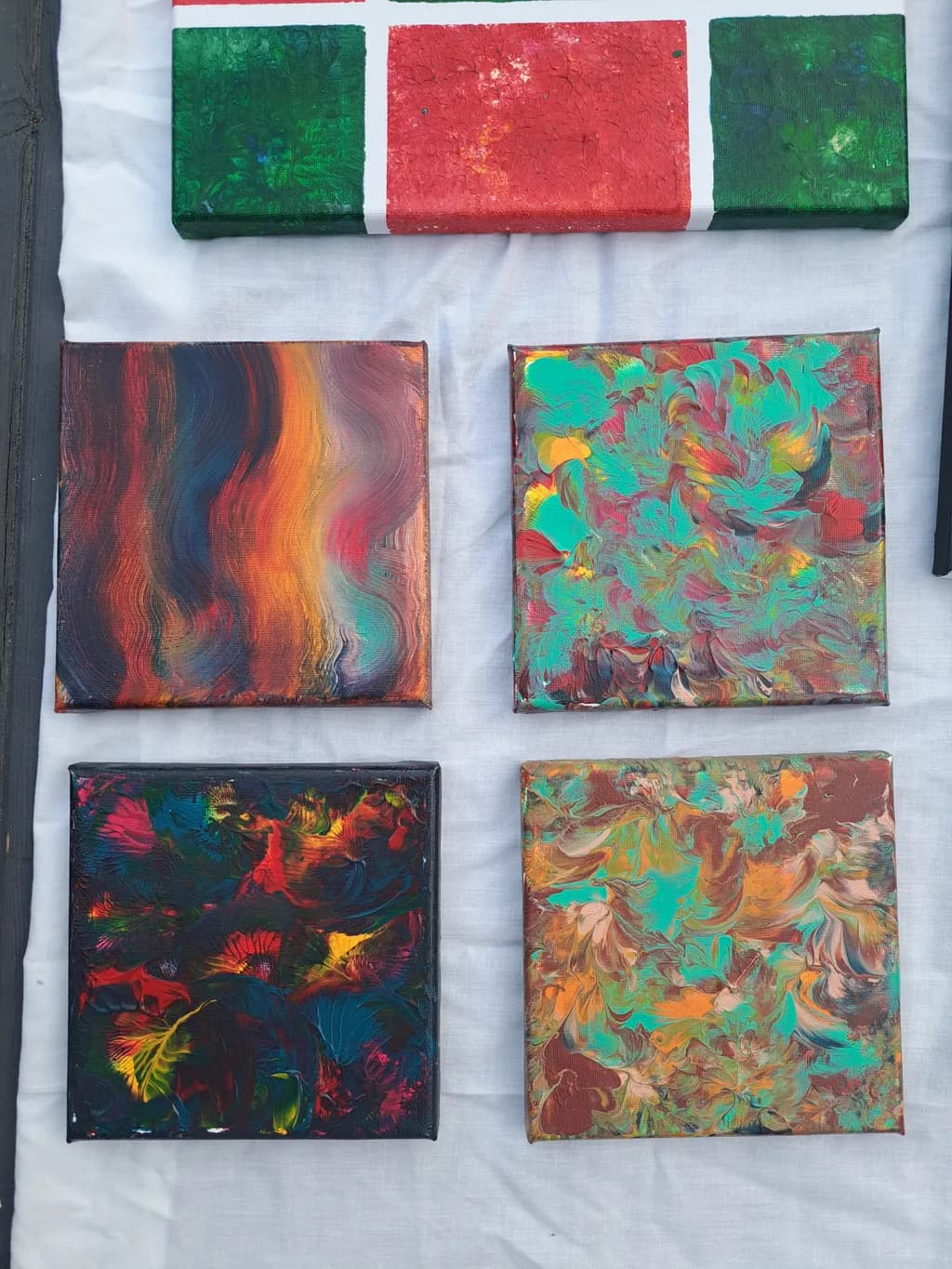 Vibrant Whirlwinds: A Collection of Abstract Expressions in Colorful Harmony