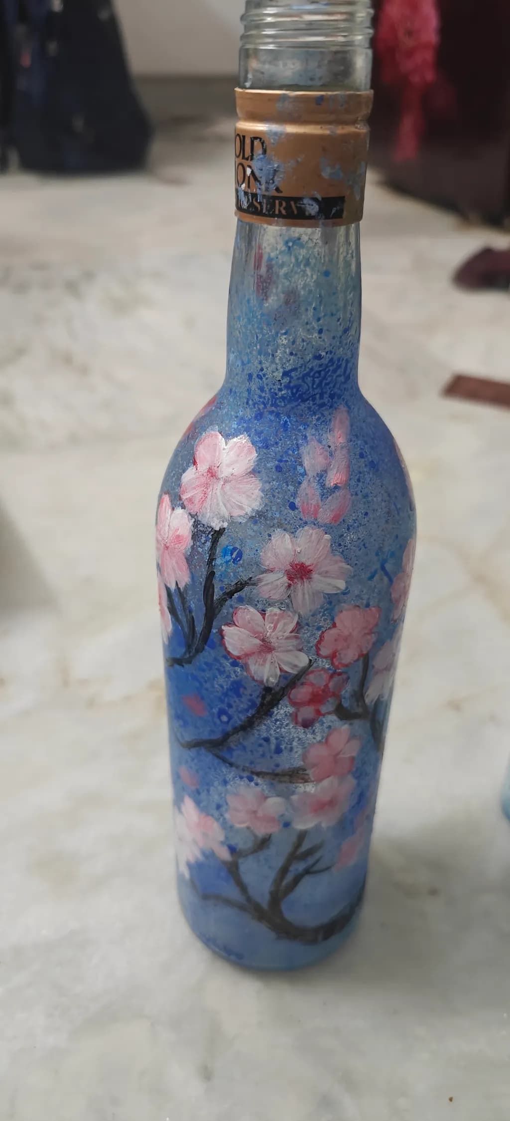 Blossom Blue Bottle