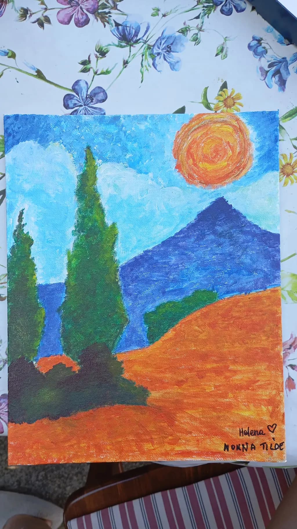 Whispers of the Sunlit Landscape: A Vibrant Journey Through Color and Nature