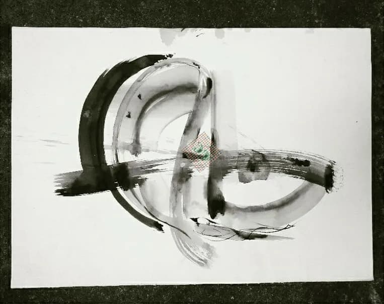 Fluid Harmony: An Abstract Exploration of Movement and Form