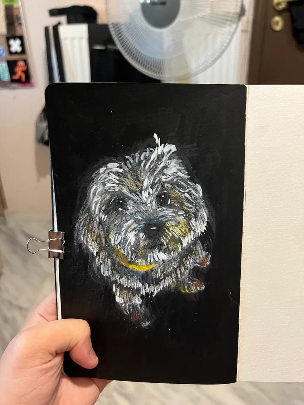 Whiskered Whimsy: A Playful Portrait of a Cherished Companion