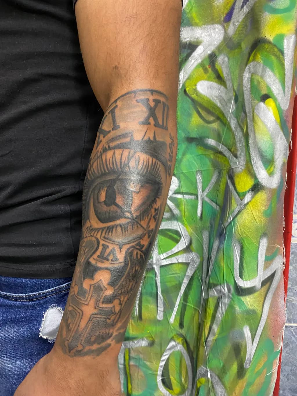 Symbolic Eye Tattoo