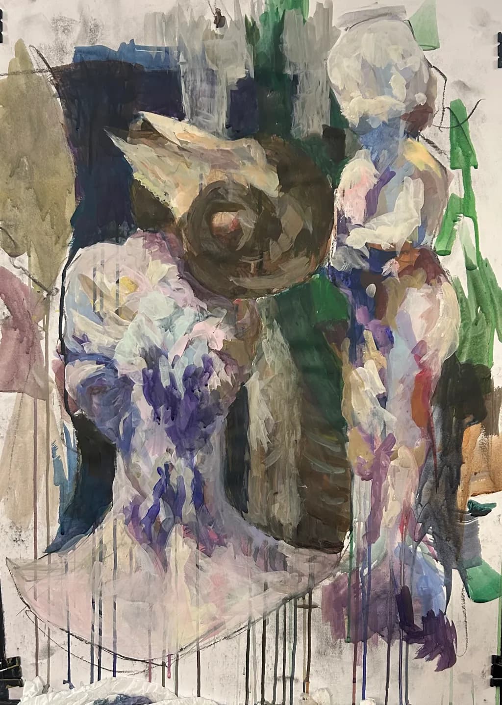 Whispers of Color: An Abstract Exploration of Form and Emotion