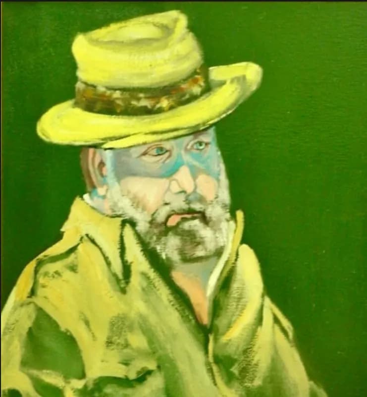 Whispers of Green: A Portrait of Reflection and Resilience