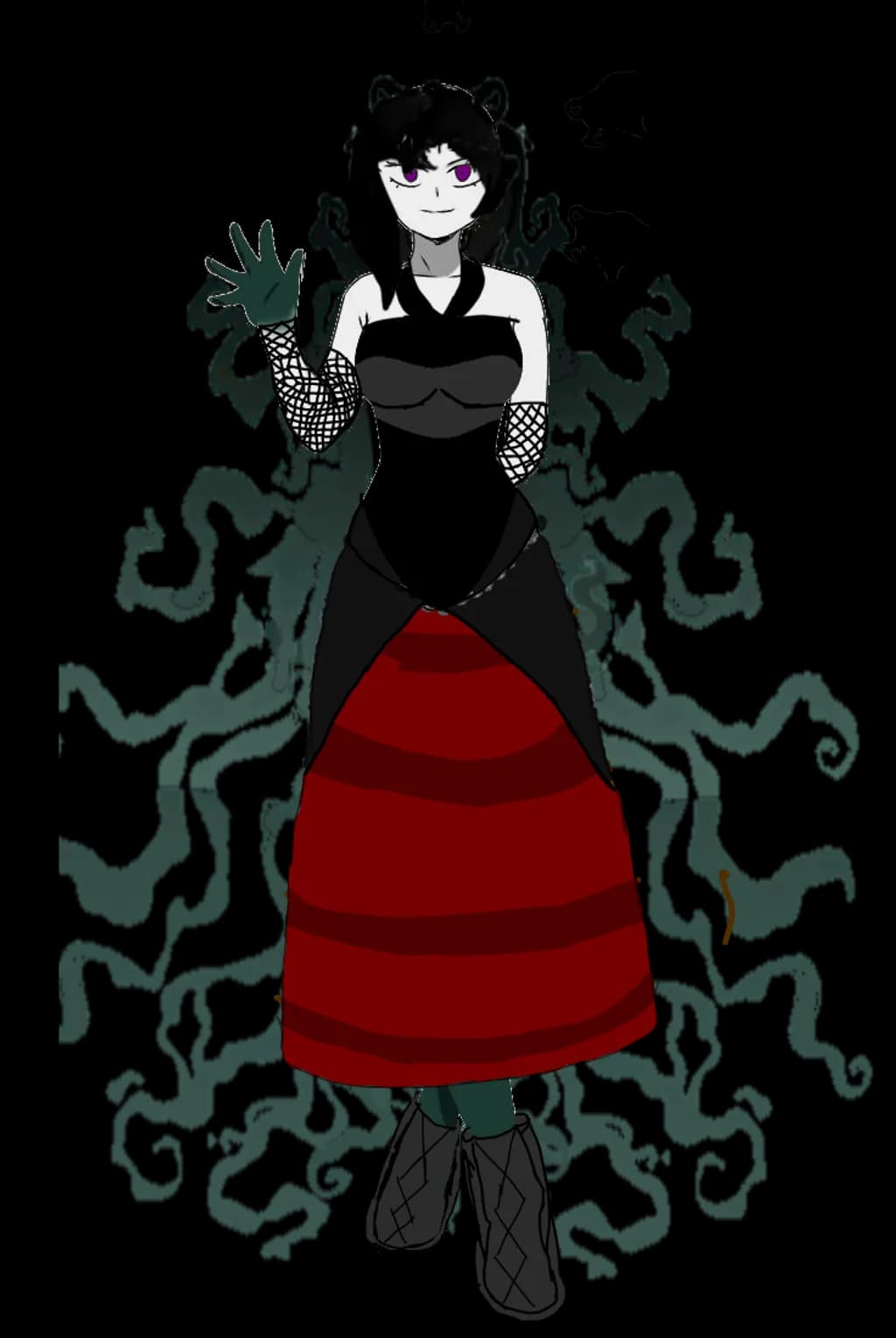 Shadow Cat Sorceress