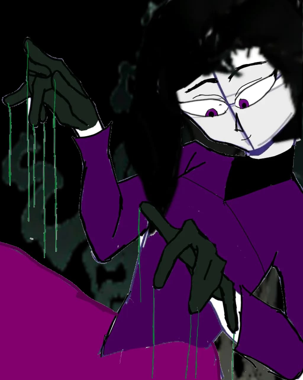 Purple Rain Portrait