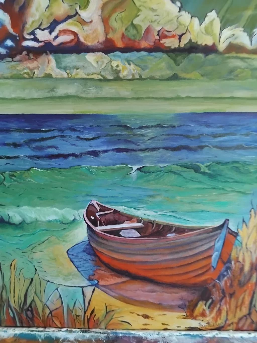 Boat by the Shore