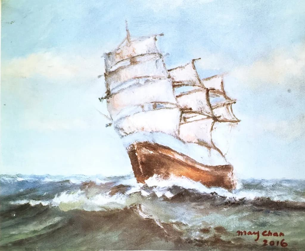 Sailing Through Waves